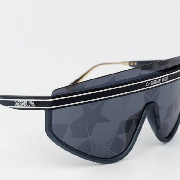 Dior Women Sunglasses Matte Blue Silver Mirrored DIORCLUB M2U 31B7 BRAND NEW main image 11